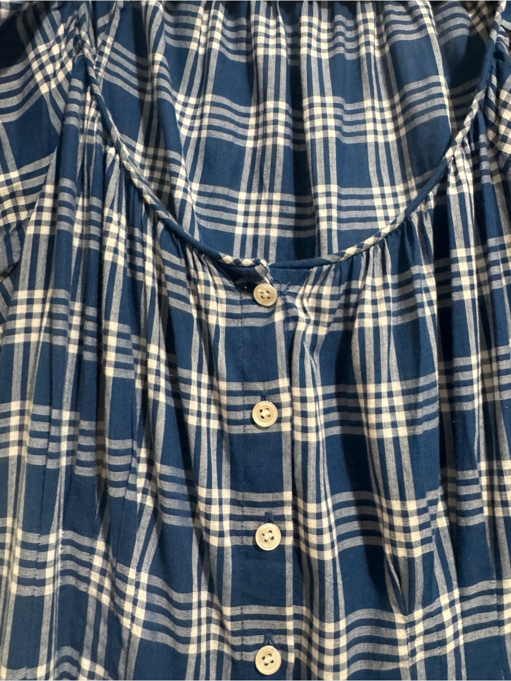 DÔEN VALENNE DRESS DORSET PLAID - Picture 6 of 6